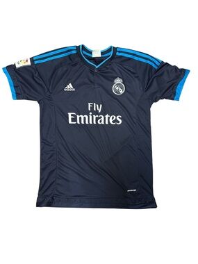 Adidas Real Madrid 2014–15 Jersey Cristiano Ronaldo #7 Navy/Blue Size: Large